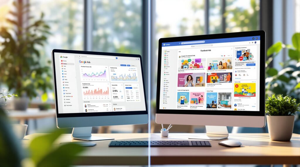 Google Ads vs Facebook Ads