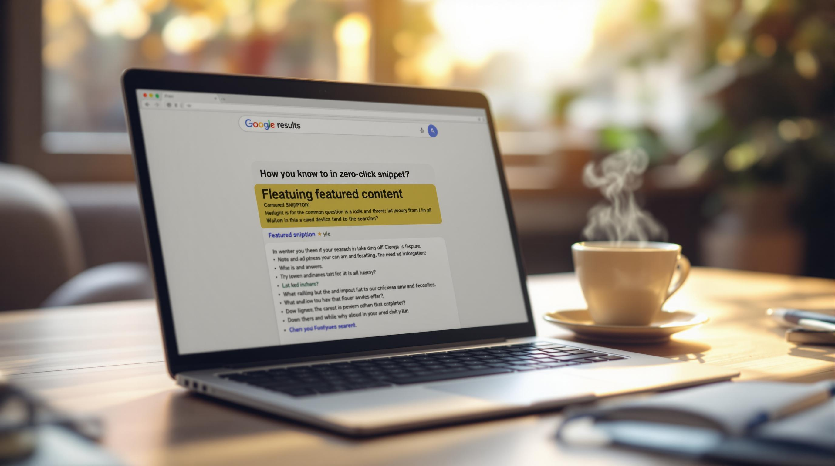 Zero Click search to optimise featured snippets